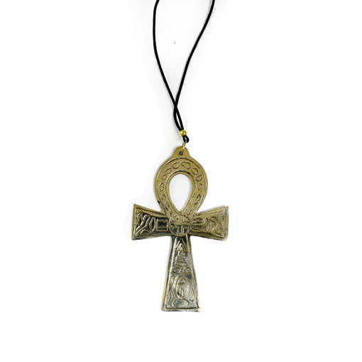 6" Ankh (XXL) Necklace in Silver or Gold