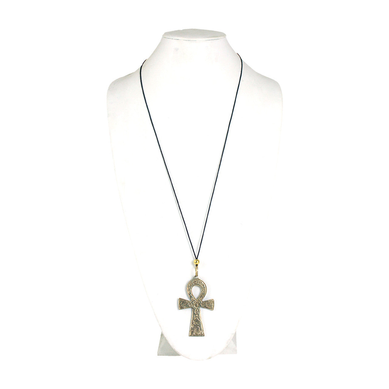 3" Ankh (Large) Necklace in Gold